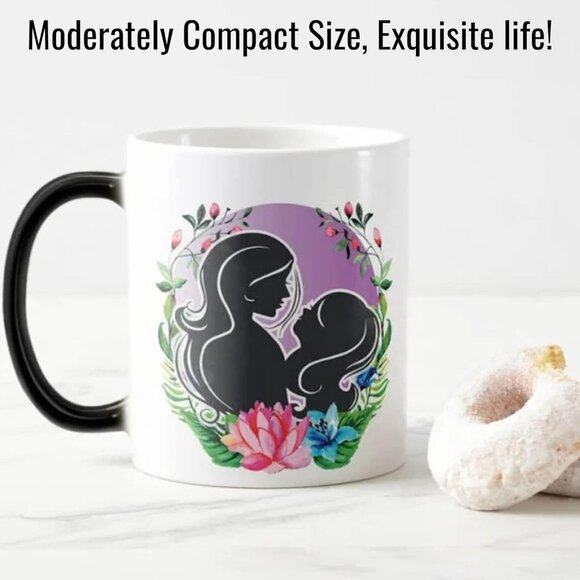 Color Changing Coffee Mugs 11oz Sublimation Mugs Magic Mug Heat Sensitive Coffee - Picture 5 of 6